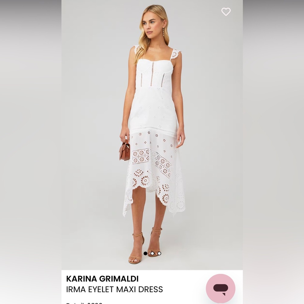 Karina Grimaldi
IRMA EYELET MAXI DRESS